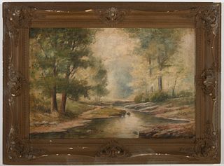 Frederick Matzow Landscape Painting-1913