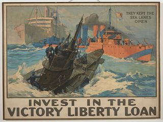 Invest in the Victory Poster - Liberty Loan