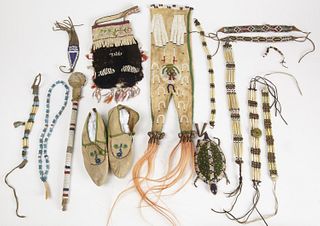 Vintage Native American Beadwork Lot