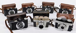 Group of 7 Argus 35mm Cameras