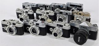 Group of 12 Argus Cameras