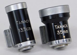 Two Canon Tanack Viewfinders