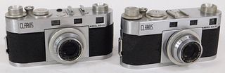 2 Clarus MS-35 Rangefinder Cameras