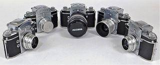 Group of 5 Ihagee Exa SLR Cameras #1