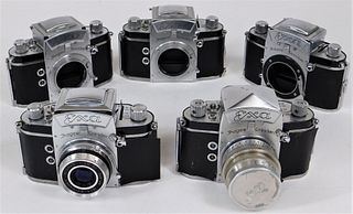 Group of 5 Ihagee Exa SLR Cameras #2