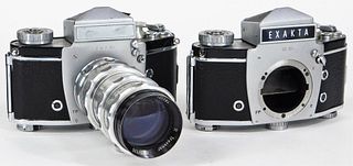 Group of 2 Ihagee Exakta SLR Cameras