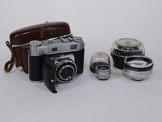 Kodak Retina IIIC Camera, with extra Lenses #2