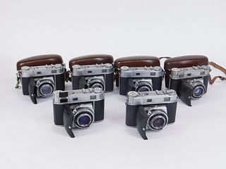 Group of 6 Kodak Retina IIIc Type 021 Cameras