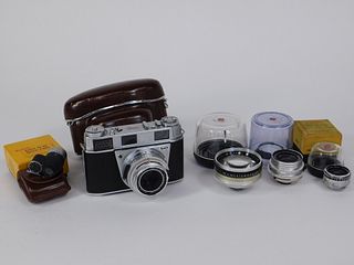 Kodak Retina IIIS Camera with Lenses #1