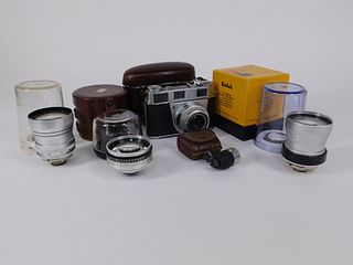 Kodak Retina IIIS Camera, with Lenses #2