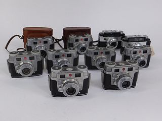 Group of 10 Kodak Signet Rangefinder Camera