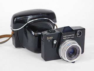 Kodak Instamatic Reflex Black Body Camera, Xenar