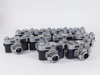 Group of 10 Kodak 35RF 35mm Rangefinder Cameras