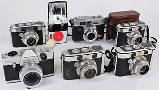Group of 6 Kodak 35mm Cameras
