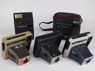 Group of 5 Kodak Instant Cameras