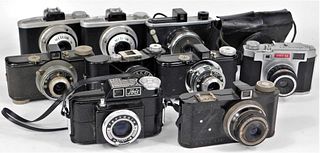 Group of 10 1940s-1950s Film Cameras #1