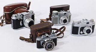 Group of 4 1960s 35mm Cameras