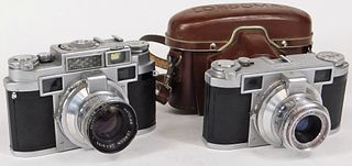 Group of 2 Leidorf Lordomat Rangefinder Cameras