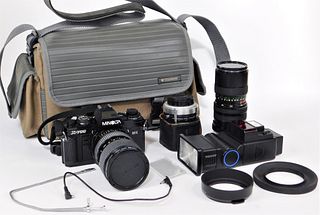 Minolta X-700 Camera with Accessories