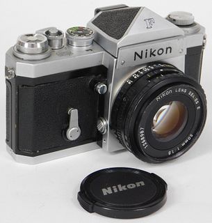 Nikon F SLR Camera, Series E Lens 50mm f/1.8