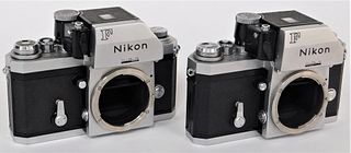Group of 2 Nikon F Photomic FTn Camera Bodies