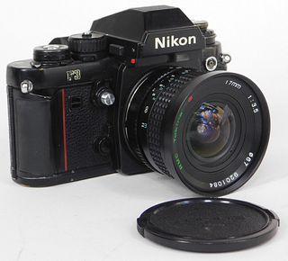 Nikon F3 Black Body, Tokina Ultra Wide 17mm f/3.5
