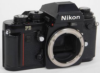 Nikon F3 Black Body SLR Camera Body #1
