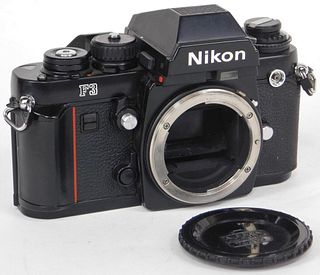 Nikon F3 Black Body SLR Camera Body #2
