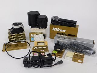 Group of Nikon SLR Accessories