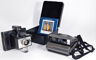 Group of 2 Polaroid Instant Cameras