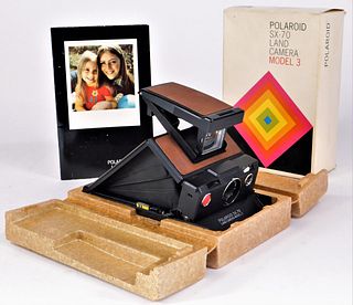 Polaroid SX-70 Model 3 in Original Box