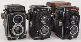 Group of 3 Rolleicord TLR Cameras #2