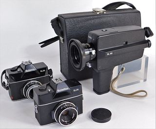 2 Rollei Rolleiflex SL 26, SL 85 Movie Camera