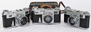 Group of 3 Zeiss Ikon Contax II 543/24 Cameras #2
