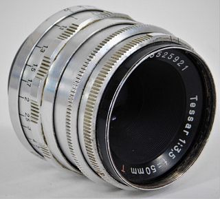 Zeiss Tessar T Lens 50mm f/3.5, for Contax RF
