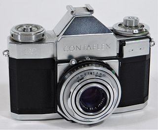 Zeiss Ikon Contaflex IV 864/24 Camera, Tessar