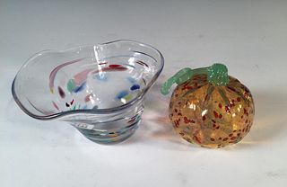 Two Art Glass Pieces, Contemporary