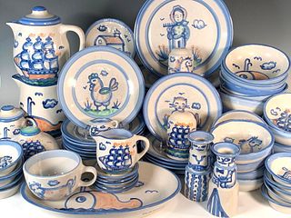 Large Lot of M.A.Hadley Pottery