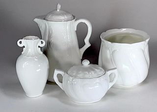 Four Pieces Knowles Taylor, Knowles Lotus Ware