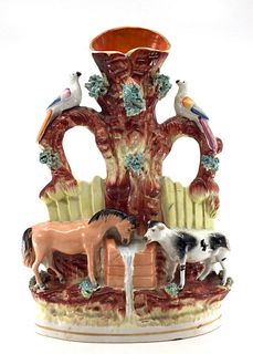 Staffordshire Spill Vase, The Good Companions