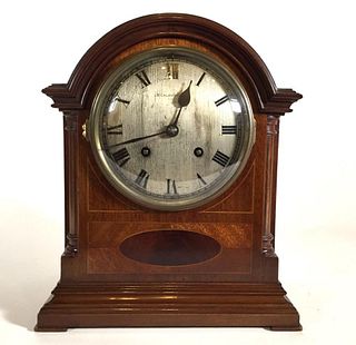J.E.Caldwell Mantle Clock in Mahogany Case