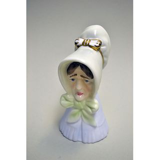 ROYAL WORCESTER OLD LADY CANDLE SNUFFER