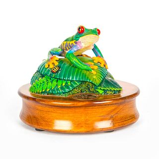 WILLITTS DESIGNS RED EYED TREE FROG MUSIC BOX