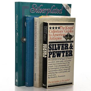 4 BOOKS VARIOUS SILVER AND SILVERPLATE PRICE GUIDES