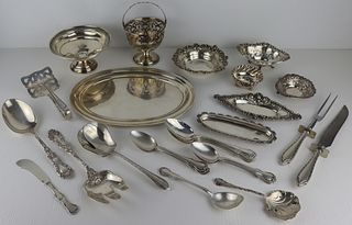 STERLING. Assorted Sterling Hollow Ware and