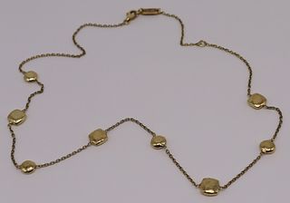 JEWELRY. Ippolita 18kt Gold "Pinball" Necklace.
