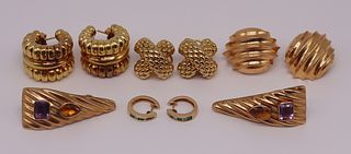 JEWELRY. Assorted 18kt Gold and 14kt Gold Inc Fope