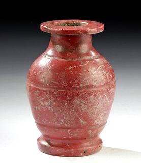 Rare Roman Egyptian Paste Glass Kohl Vessel