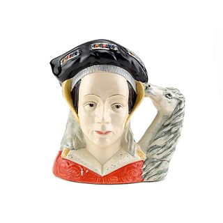 ANNE OF CLEVES D6653 (EARS DOWN) - LARGE - ROYAL DOULTON CHARACTER JUG