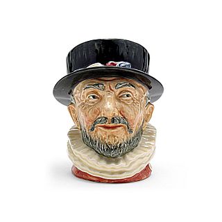 BEEFEATER GR D6206 - LARGE - ROYAL DOULTON CHARACTER JUG